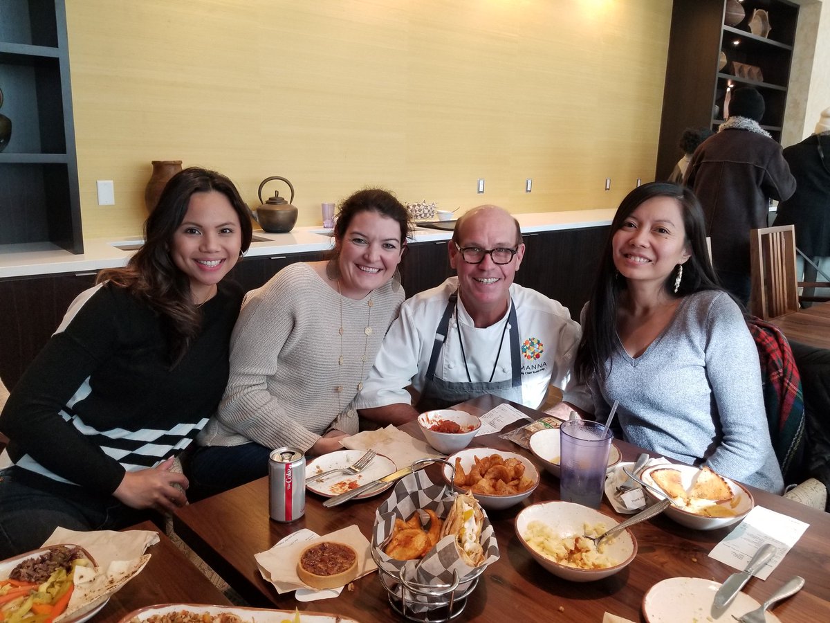 .<a href="/breakingmannadc/">breakingmanna</a> we loved our meal - esp the sneak peek of the new lamb sandwich! TY for sharing your talents, food, travels and the museum with @abbydperegrino, Jess &amp; me!