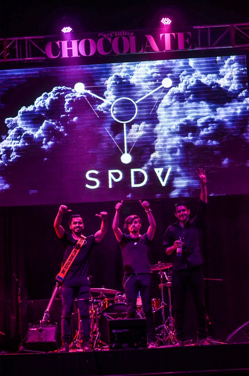 Recuerdo de nuestro concierto en el gran <a href="/elclubchocolate/">Club Chocolate</a> #MusicaChilena #SPDV
