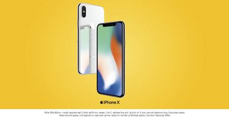 The most iconic devices deserve Unlimited Freedom to do what they do best! Switch to the iPhone X or iPhone 8 and get $300 off w/eligible Trade In! #SprintSaturday