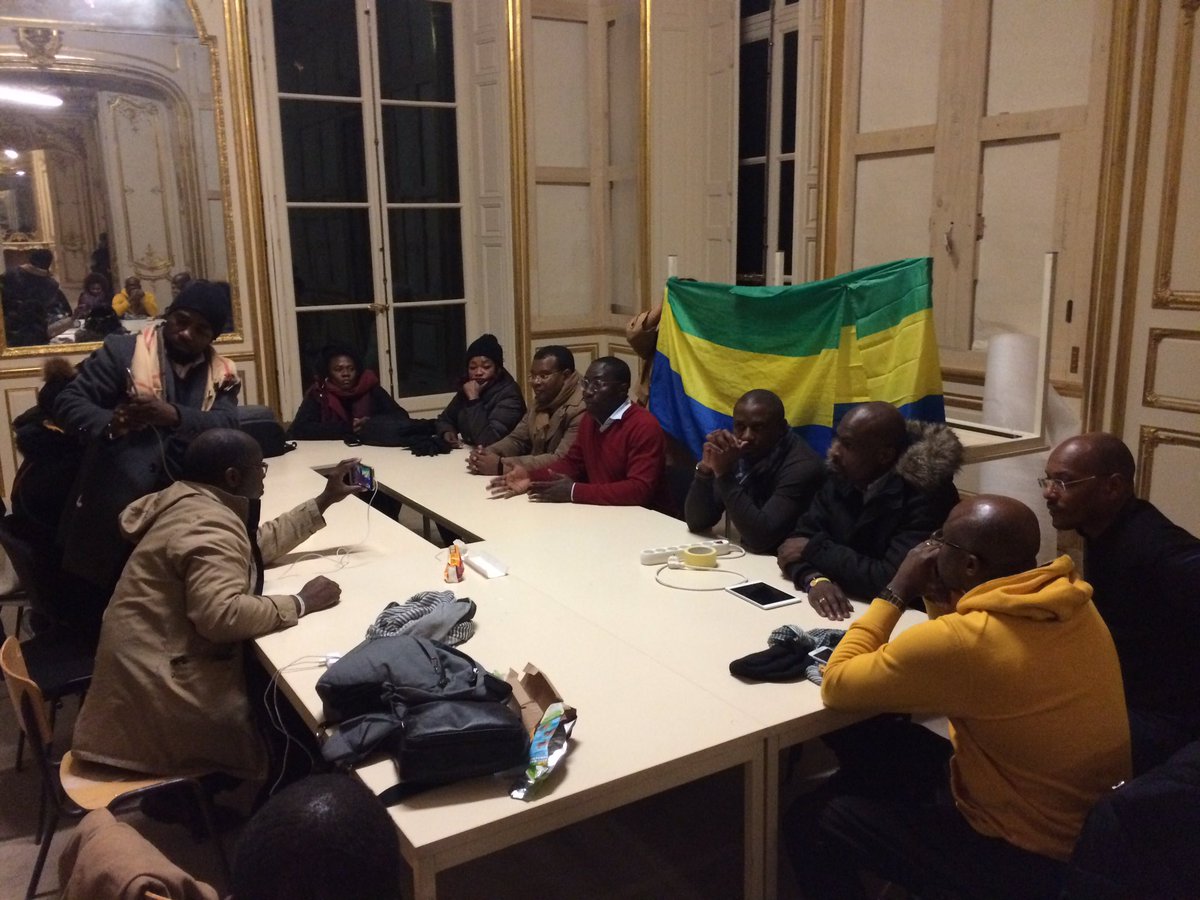 edgard_ken's tweet photo. Nous sommes chez nous à l'hôtel particulier Pozzo di Borgo, ce Bien a été acquis avec notre argent. #Gabon #BongoIsKilling https://t.co/IkbXdC3FR1