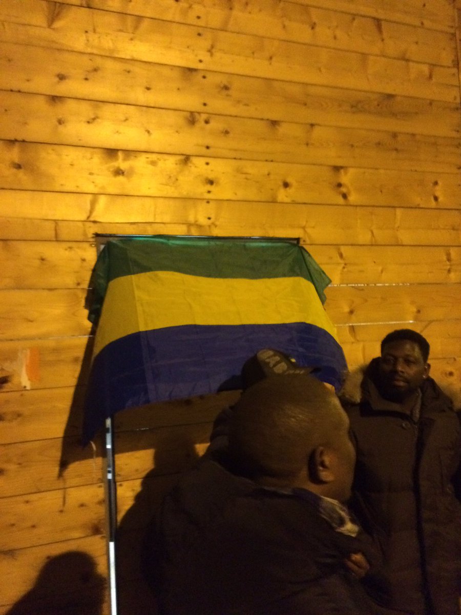 Nous sommes chez nous à l'hôtel particulier Pozzo di Borgo, ce Bien a été acquis avec notre argent. #Gabon #BongoIsKilling