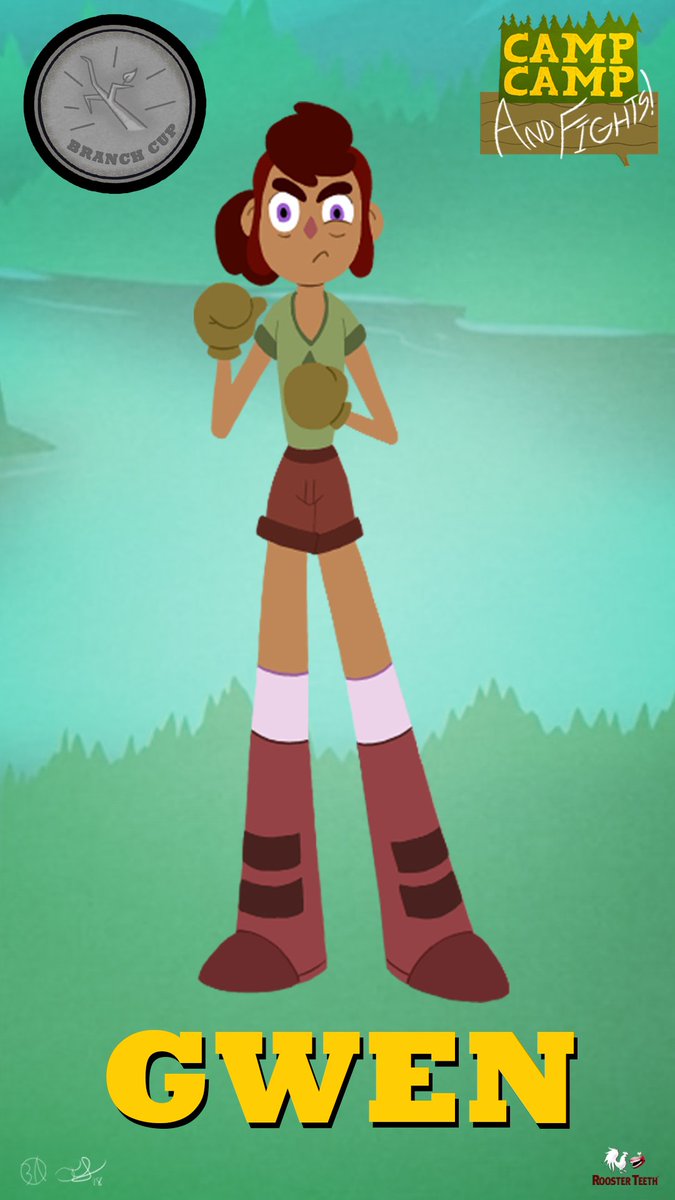 benlnelson's tweet photo. The second set of opponents in Camp Camp And Fights! The Branch Cup is where things really start to heat up and bring the pressure on! @TheMilesLuna @JordanCwierz @RoosterTeeth #CampCamp https://t.co/GlEPzb9uoL
