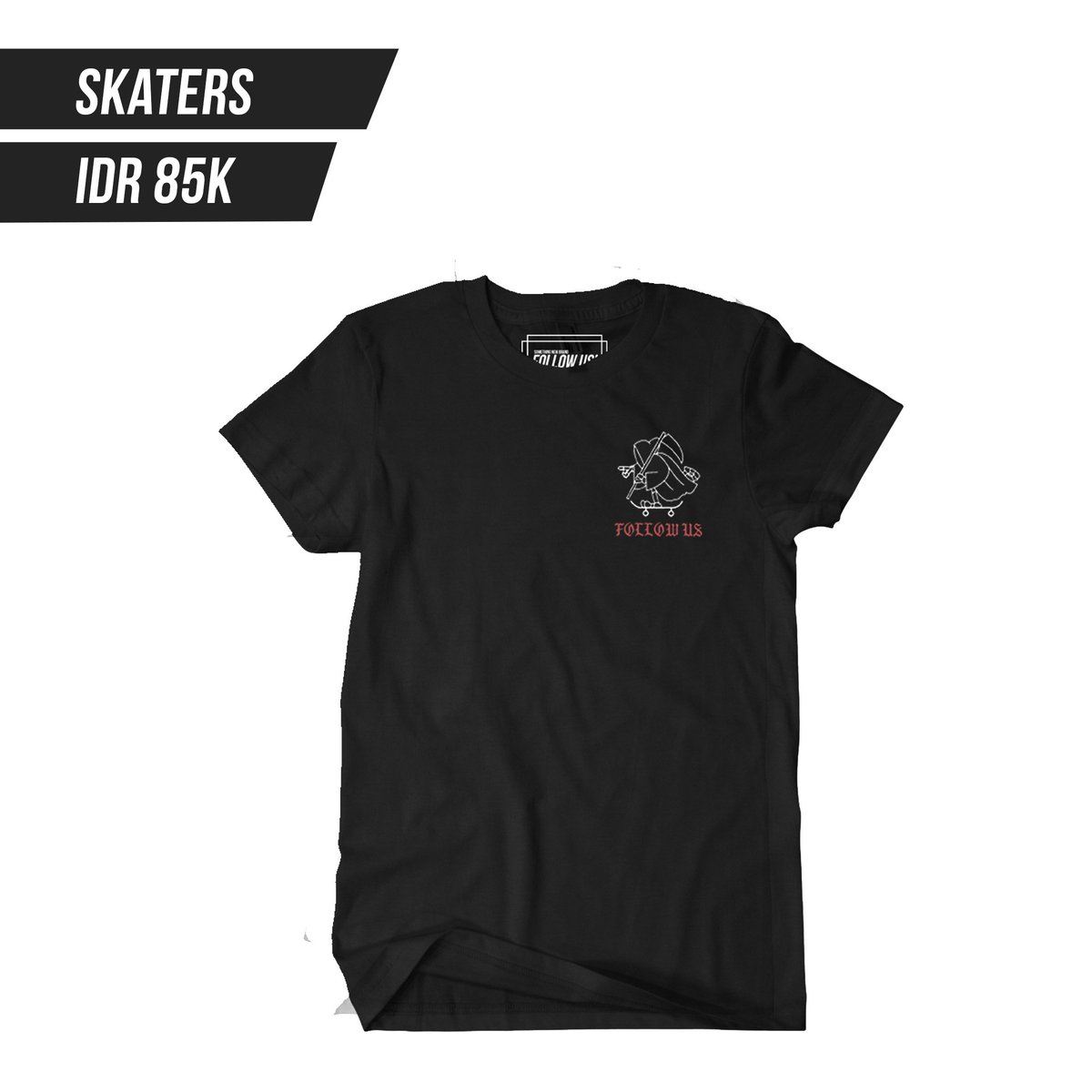 Followusbrand's tweet photo. #Readystock
•
#Tshirt
code "Skaters"
•
Contact order &amp; info,
SMS/Whatsapp : 0857-1912-8499

Form order,
Name • Address • Code • Size/Qty • Phone number
#followusbrand #somethingnewbrand #Founded2015
 #urban #streetwear #brand #typography #design #life #trademark #copyright https://t.co/kSdrmSA4is