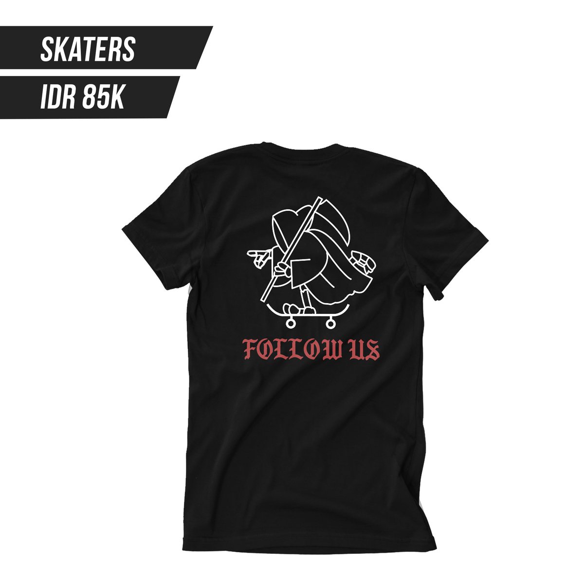 Followusbrand's tweet photo. #Readystock
•
#Tshirt
code "Skaters"
•
Contact order &amp; info,
SMS/Whatsapp : 0857-1912-8499
Form order,
Name • Address • Code • Size/Qty • Phone number
#followusbrand #somethingnewbrand #Founded2015
 #urban #streetwear #brand #typography #design #life #trademark #copyright https://t.co/8jhdMomc6D