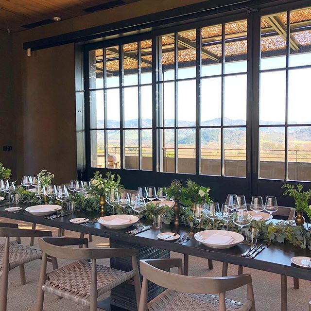 Happiest of Birthday’s, Jack! Working with <a href="/estateeventsmw/">Estate Events</a> + #promontorywinery on Jack’s lunch was truly amazing. The view was breathtaking... floral: @valleyflora chargers: @brighteventrentals {RoqueEvents.com}