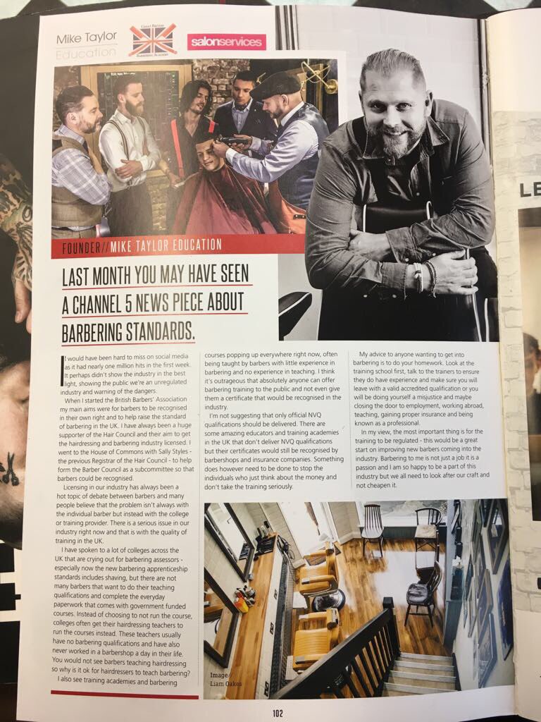 miketeducation's tweet photo. @BarberEvoMag #barbertraining #barbereducation #barberknowledge @GBbarberacademy @BarberingLive @SalonservicesBL @BarberUKShow @ https://t.co/mWULXnjW5k