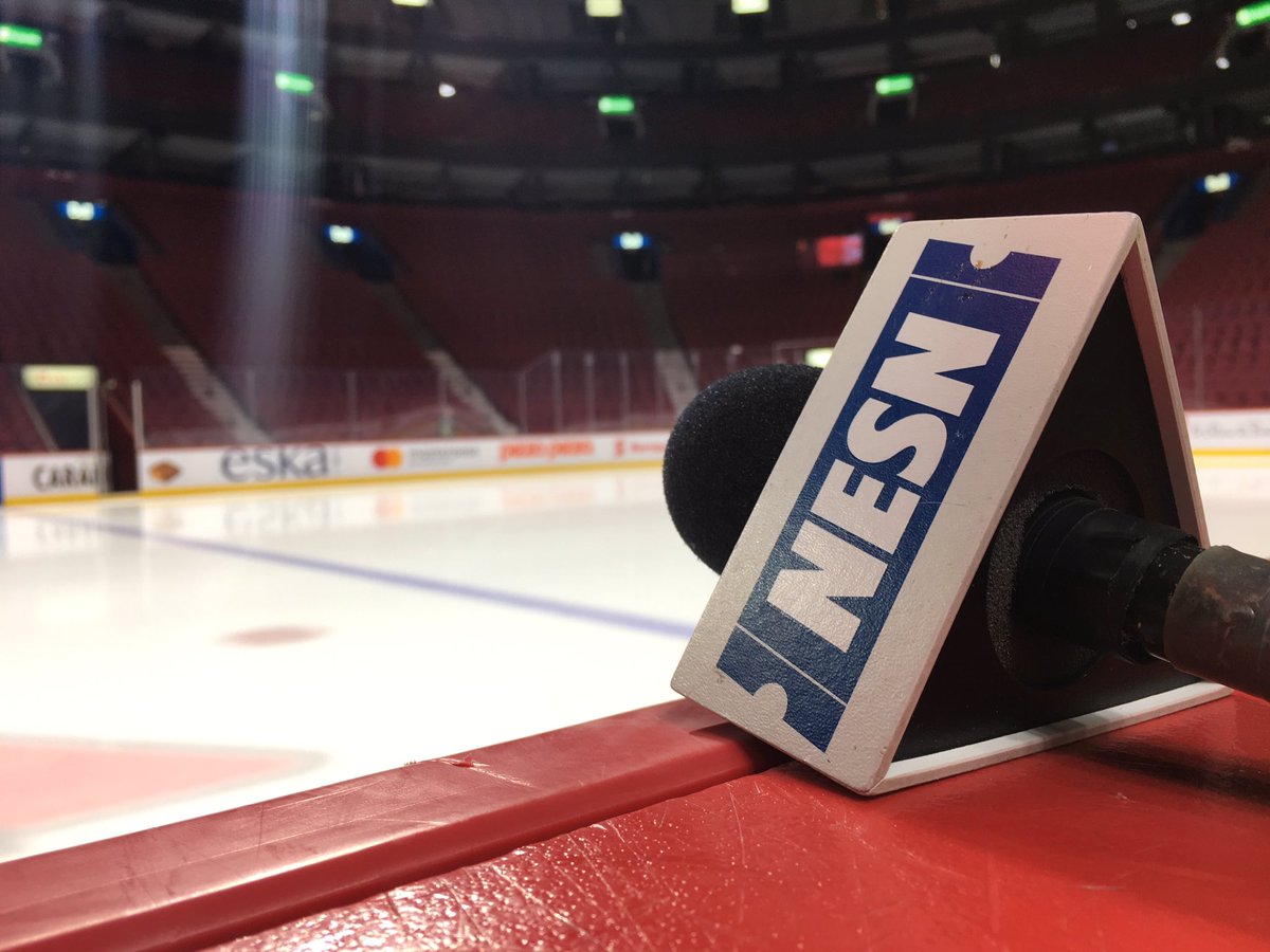 Shooting for the NHL today//ça filme aujourd'hui pour la NHL sur <a href="/NESN/">NESN</a> <a href="/NHLBruins/">Boston Bruins</a> Vs <a href="/CanadiensMTL/">x - Canadiens Montréal</a> #Boston #Tv #tvset #Hockey #NHLgame #CanadienMTL #NESN #Sports #liveTv