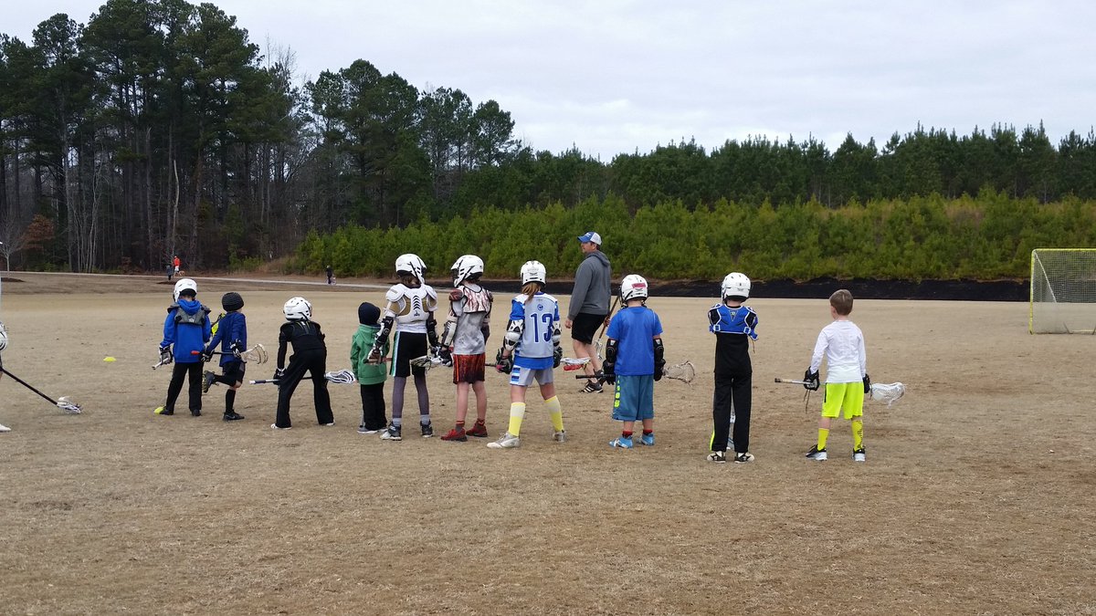 PowerLaxNC's tweet photo. Cold, but great morning for lax! https://t.co/PxKkfqWUQ7