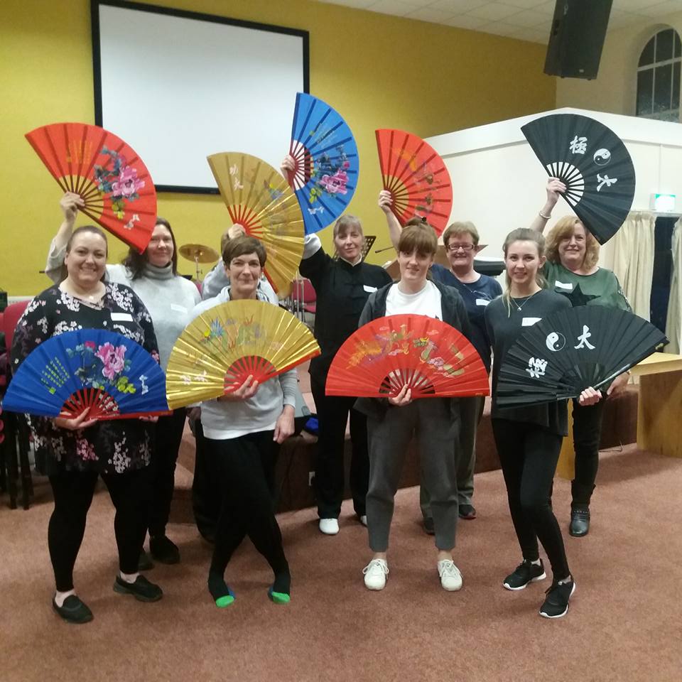 HgteBloomersWI's tweet photo. We had a Blooming fantastic start to 2018 with an introduction to Tai Chi from Cindy Cressey. Our next meeting is on Tues February 13th at #Harrogate Elim Pentecostal Church - new members very welcome! https://t.co/ZJVkB6ggG0