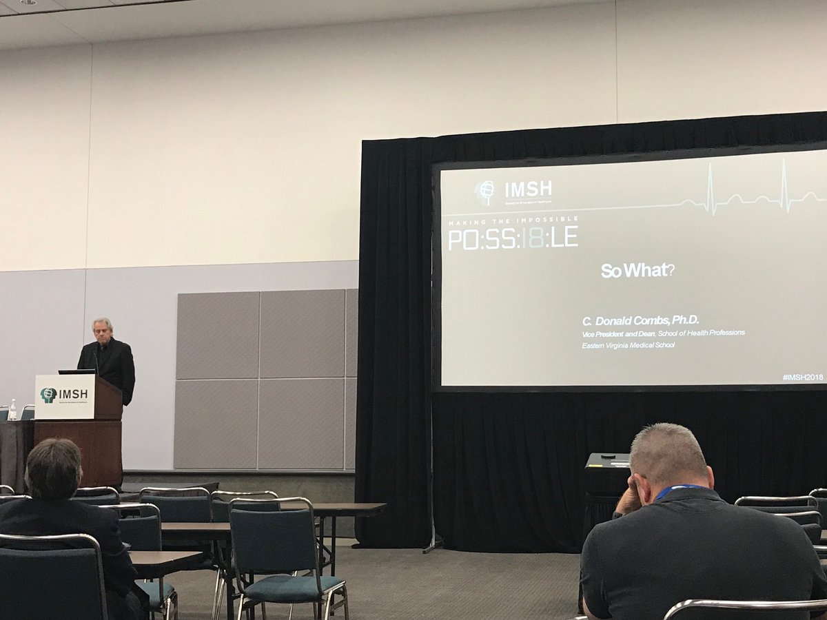 maxisworthy's tweet photo. Don Combs providing the closing plenary at #SSHForum #IMSH2018. https://t.co/WEpdbSuAbY