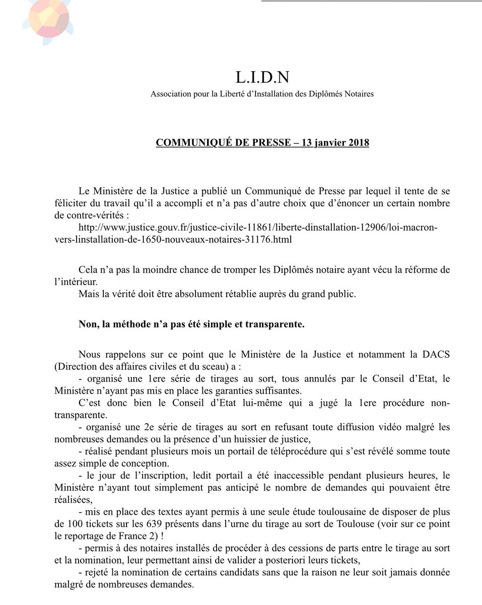 libertas_1's tweet photo. #LIDN répond au Ministère de la Justice #contrevérités #horodatage #notaires https://t.co/1XV1LVijNQ