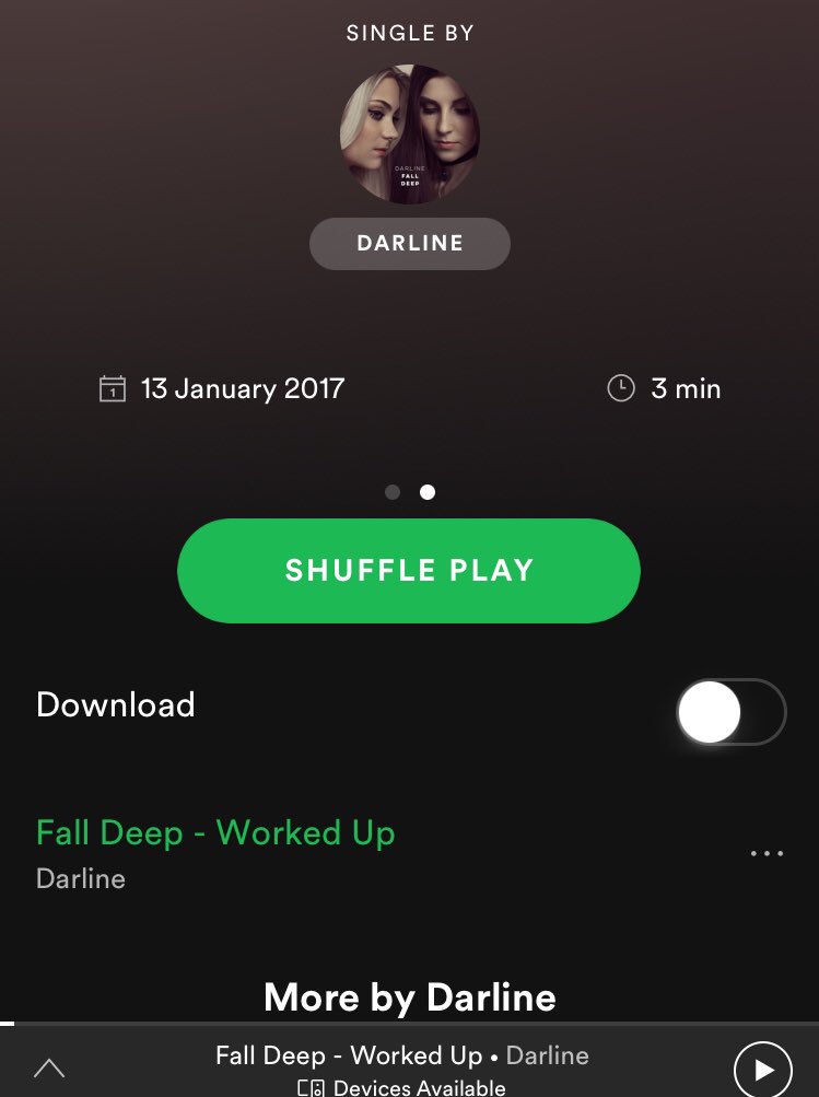 darlinemusic's tweet photo. Can’t believe it’s been a whole year since we released our First Single!!❤️��🏻 #FallDeep 
Thanks for everything guys!🙌🏻 https://t.co/lO09m45xZq