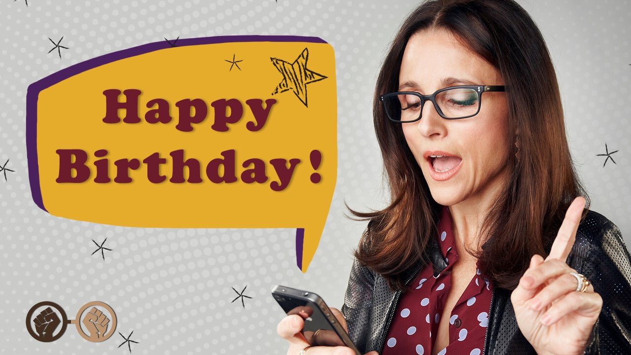 Happy Birthday, Julia Louis-Dreyfus! The legendary comedy actress turns 57 today! 