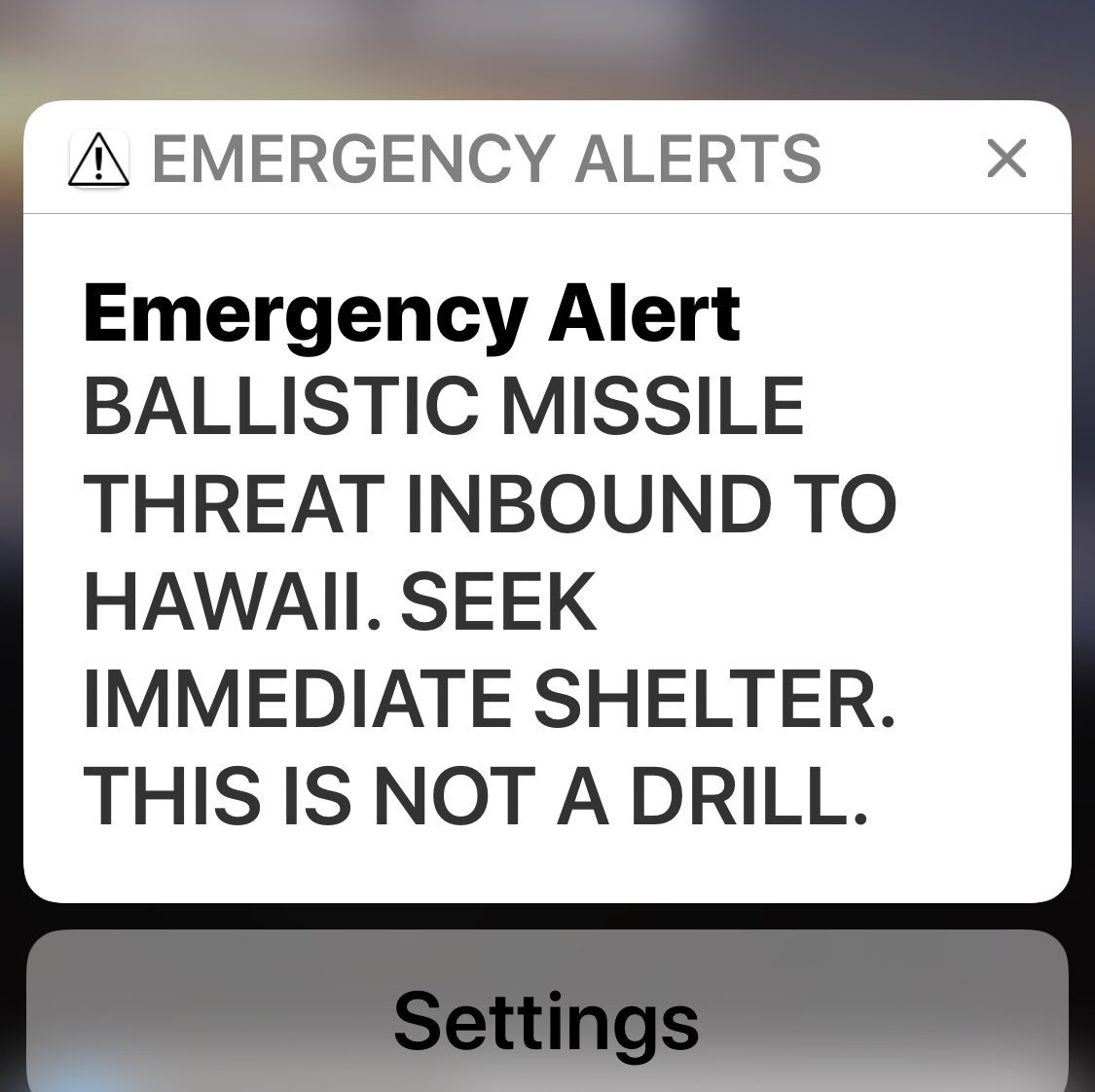 BushnellScott's tweet photo. This was a wake up this morning.    It was canceled https://t.co/UvaPTgovRC