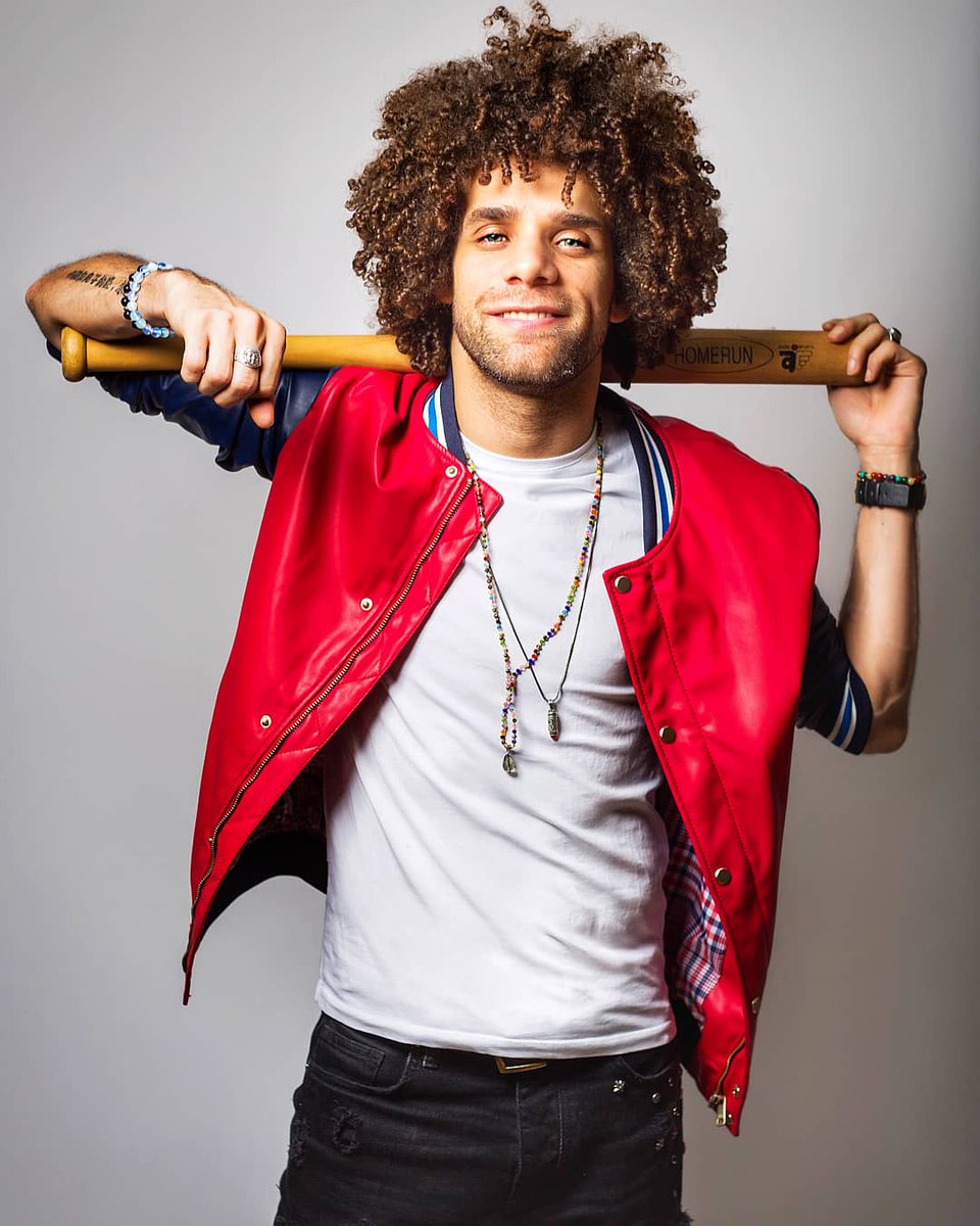 JermaineFleur's tweet photo. LET'S PLAY BALL! 😌⚾️ | 📸: Max More! #fun #shoot #maxmore #playball #baseball #jacket #curls #afro #focus #life #hungry #dreams #goals #love #music #photoshoot #photography #maxmoretens #shooting #model #portrait #dutch #amsterdam #performing #artist #singer #songwriter https://t.co/O5b3YNjbau