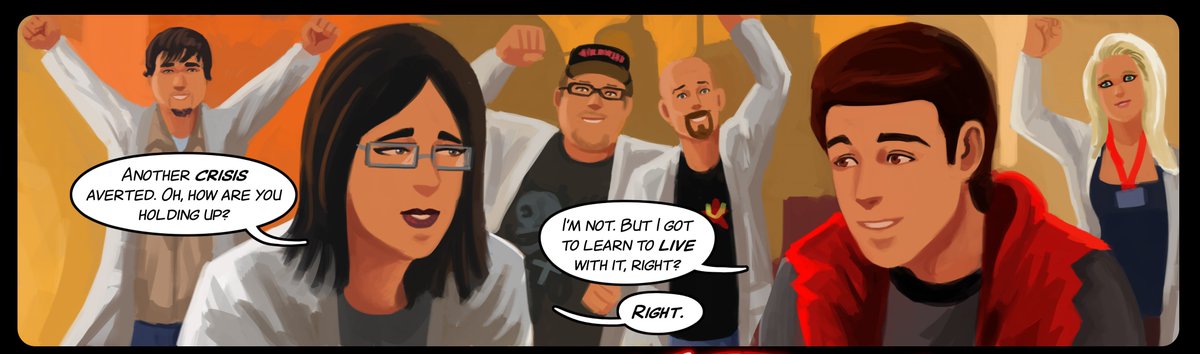 Guardians_Comic's tweet photo. In honor of the person who just liked my previous tweet, here's a panel from #10000Miles with @OhMySophii in it! #MakeComics #MakeCosplay! https://t.co/vmmILHn9KS