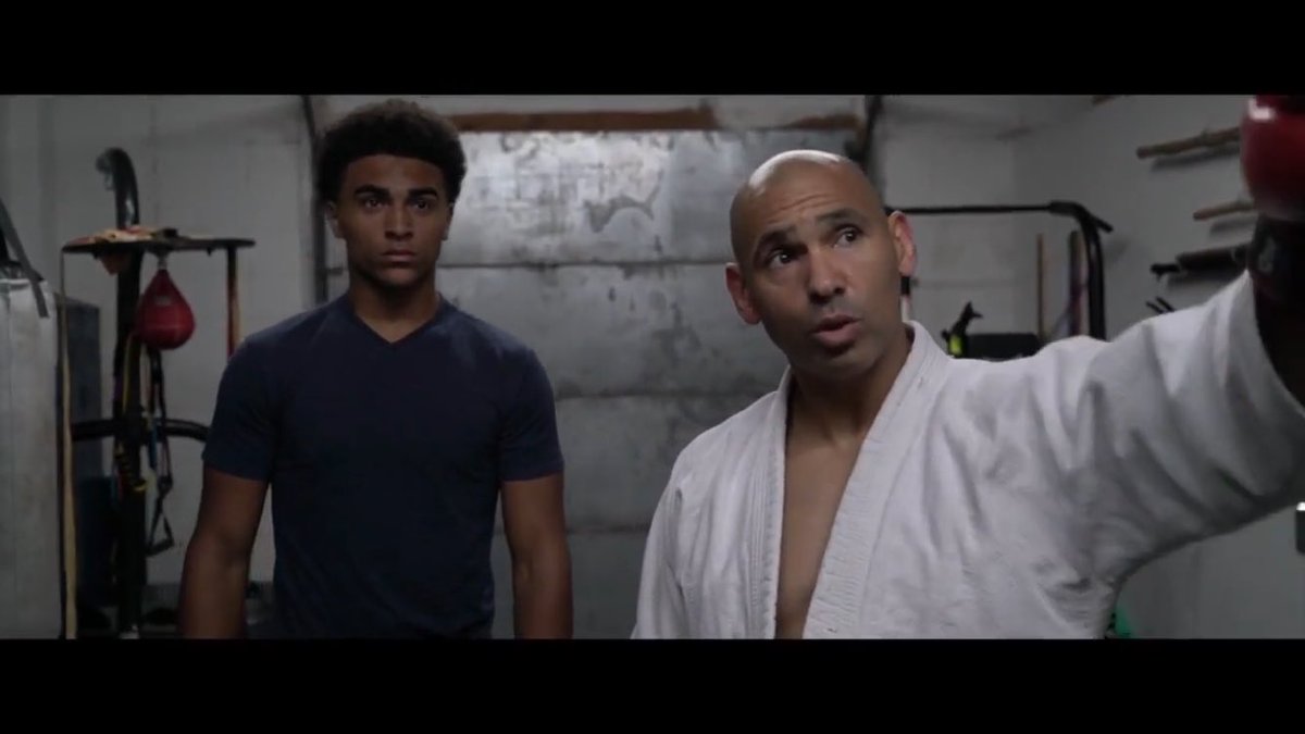 WhatMatters2018's tweet photo. Martial Arts plays a pivotal point in Dominic’s (Brendan Grayson) character building/development. This was extremely important to include because it gives a tangible outlet for Dom to focus on in order to detach himself from the tension and pressures of the outside world. #SCFilm https://t.co/axPhvNwP0z