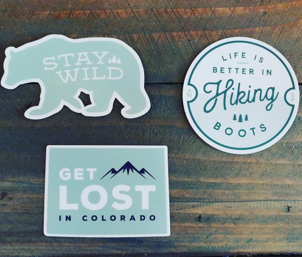 Happy #NationalStickerDay 😍 Come in and buy 3, get one free!!!