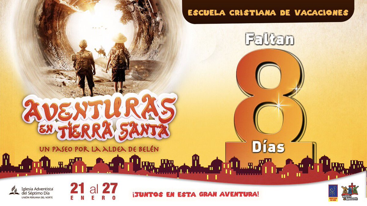 LucyMiRojasT's tweet photo. Faltan solo 8 días para el inicio de #ECV 2018, #AventurasEnTierraSanta, disfruta de esta gran aventura.
Elsy y Fabián decidieron bautizarse en la ECV. https://t.co/wPFIp5tFXD