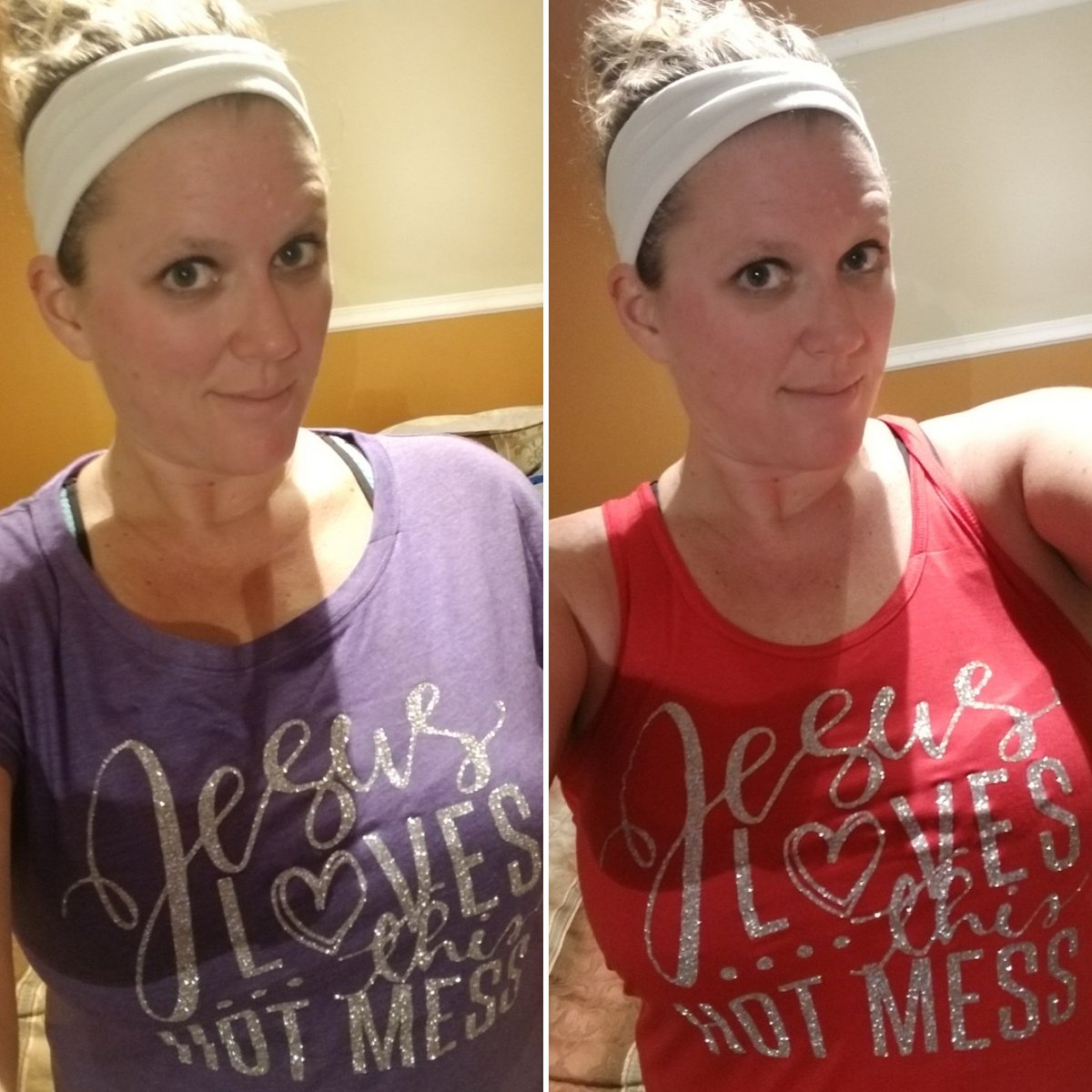 _sports_mama_'s tweet photo. Thank God for this!! We all know I'm a hot mess!! π Another perfect design by my "personal designer" @SCTNDesigns It's so perfect for me, I couldn't decide which shirt to get - so I got both! ππ₯ππ₯π ππ€π #HotMess #JesusLovesMeAnyway #SCDTribe #SouthernCharmTN https://t.co/RWV45fc5Yd