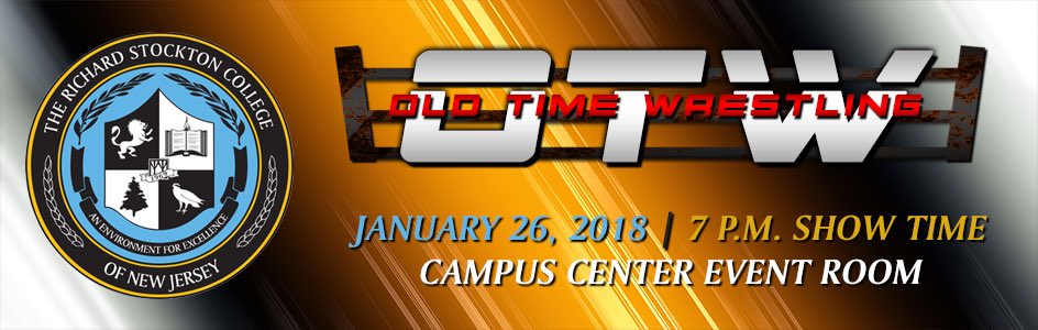 OTWupdates's tweet photo. UPCOMING OTW SCHEDULE 
January 20 - 2pm
WINTERFEST WEEKEND
January 26 - 7pm (Stockton University)Galloway Twp, NJ
January 27 - 7pm [WINTERFEST]

February 3 - 2pm [BATTLE BOWL]
February 10 - 2pm
February 17 - 2pm
February 24 - 2pm https://t.co/Pdl4tyt6p3