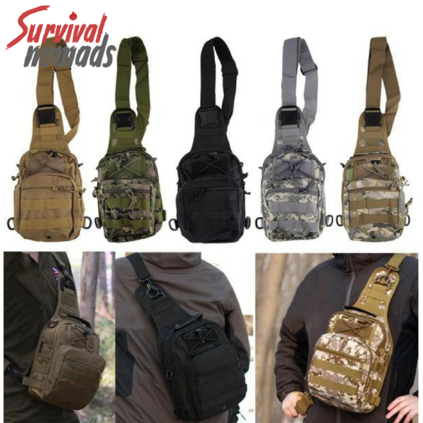 SurvivalNomads's tweet photo. Cant go wrong with a quality bag... this one just happens to be just the right size and is easy to throw over your shoulder.... 
.
.
.
#outdoorsurvivalgear #getoutside #primitiveliving #menofoutdoors #huntinggear #survivalnomads #hunting https://t.co/pihYOyH0mE