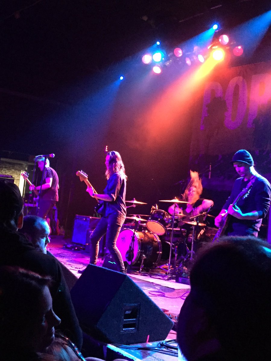 STaylorOfficial's tweet photo. @inourglory kicking ass and getting the audience hyped up before @itsdorothysucka tonight at the @TLAPhilly! 🤘🏼 https://t.co/PjjigZhW6v