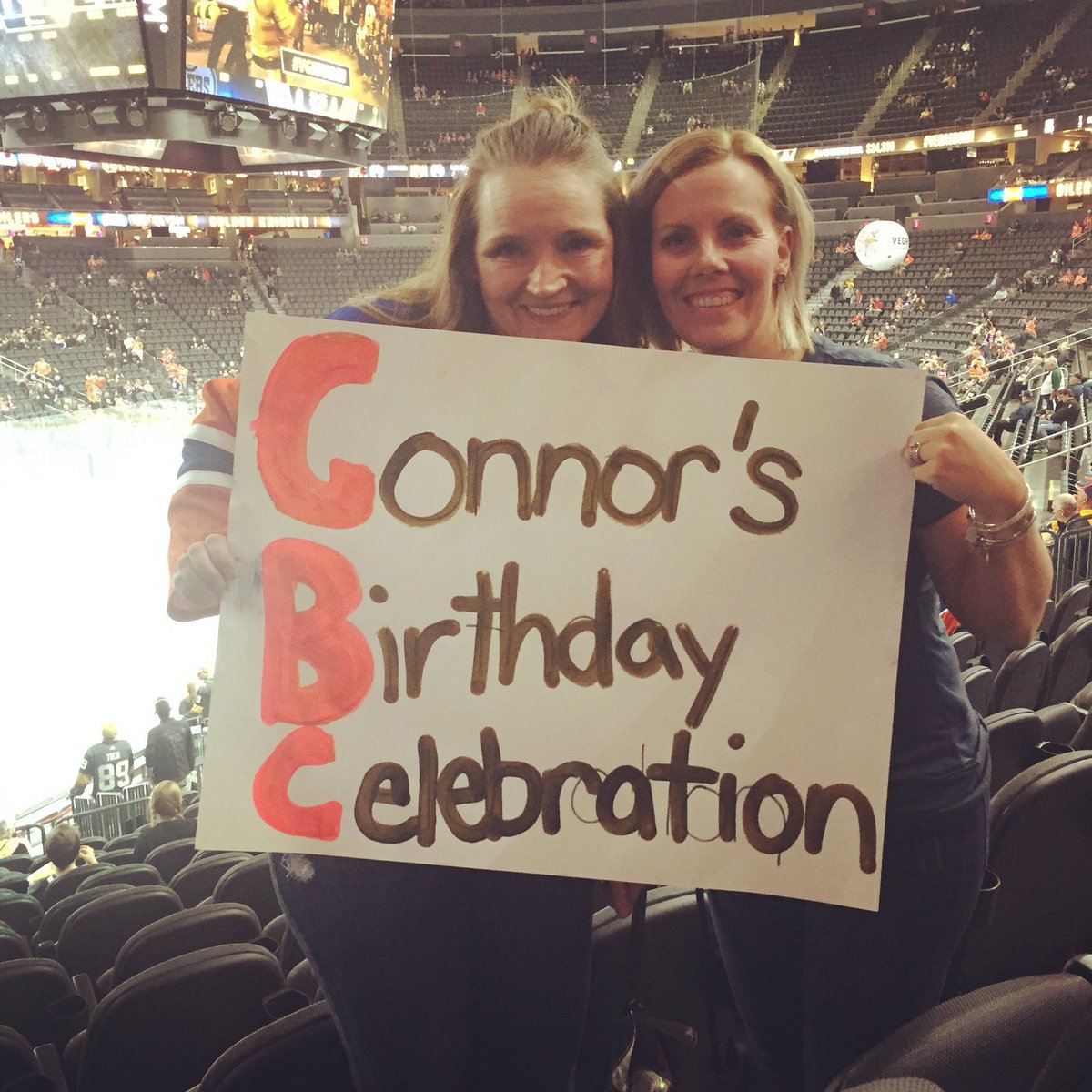 Go Oilers Go!  #HBDConnor <a href="/EdmontonOilers/">Edmonton Oilers</a> <a href="/OilersNation/">Oilersnation.com, Oily Since ‘07</a> <a href="/hockeynight/">Hockey Night in Canada</a> <a href="/cmcdavid97/">Connor McDavid</a>
