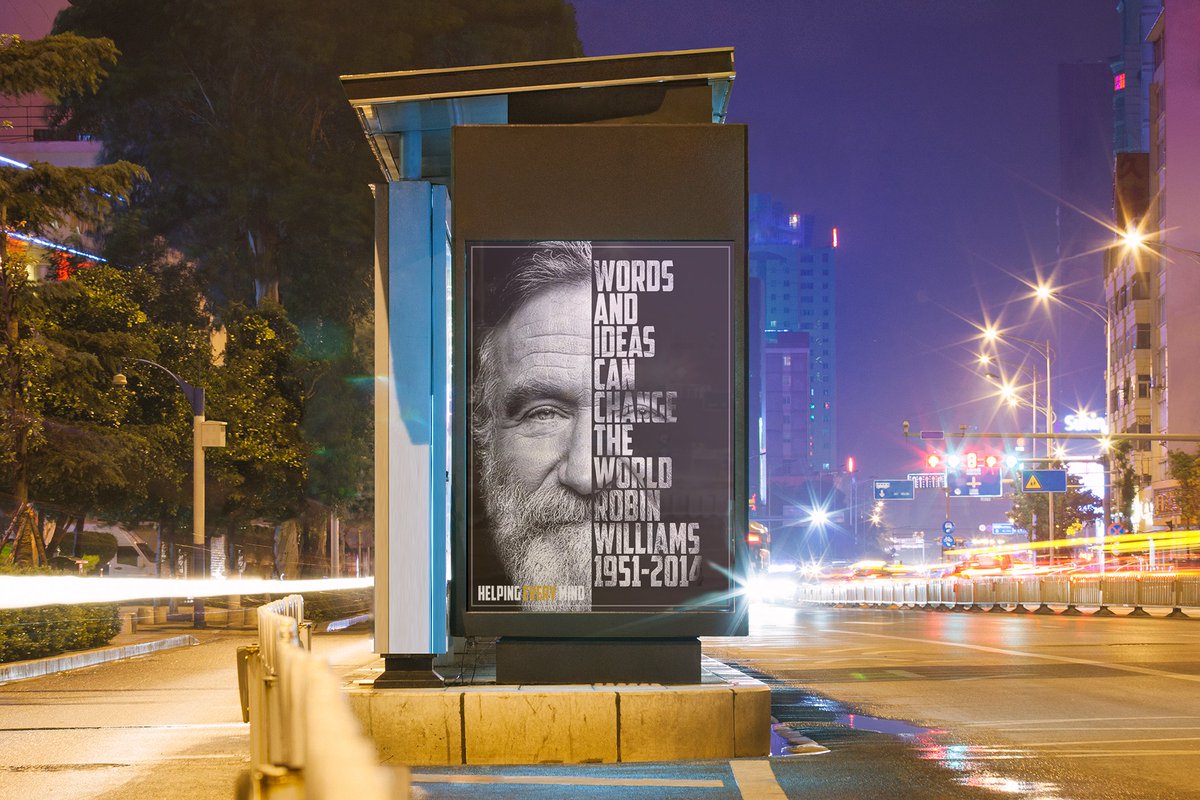 JK_Graphics's tweet image. "Words and ideas can change the world." - Robin Williams | created in remembrance of an iconic man in the eyes of many. #Respect #MotivationalQuotes #RobinWilliams #GraphicDesigner