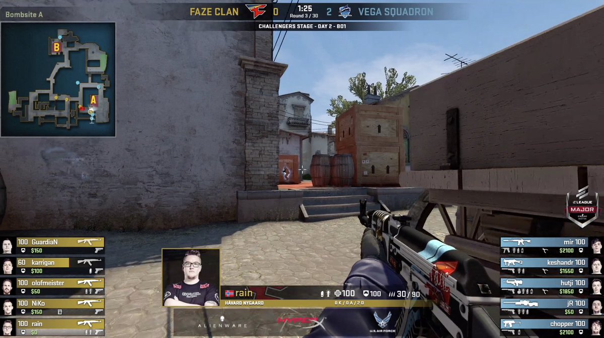 FaZeClan's tweet photo. At the same time, our 2nd Match at the @ELEAGUETV Qualifier in Atlanta just went live! FaZe Counter Strike found here:

📺: https://t.co/wSXJLjRGgr #FaZeUp https://t.co/sPLVwk3VaF
