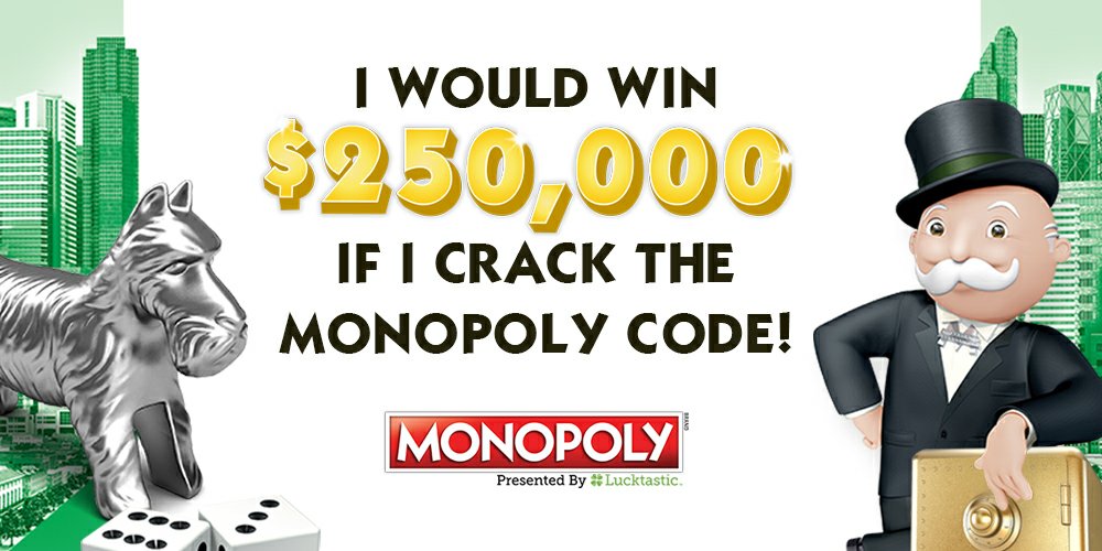 barron1981's tweet photo. I entered for a chance to open the $250,000 MONOPOLY safe! https://t.co/vnWngBQPo1 https://t.co/9rItZGRahK