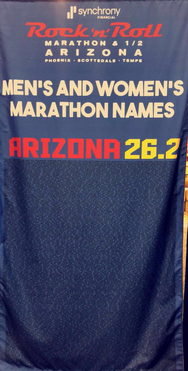 Marce_AZ's tweet photo. Picking up my #RacePacket. Can you find my name? #RnRAZ #RunderfulRunners #Earthathon #RunSocial (@ Phoenix Convention Center in Phoenix, AZ) https://t.co/9nPk6un2N3 https://t.co/V8MDQ11fuS