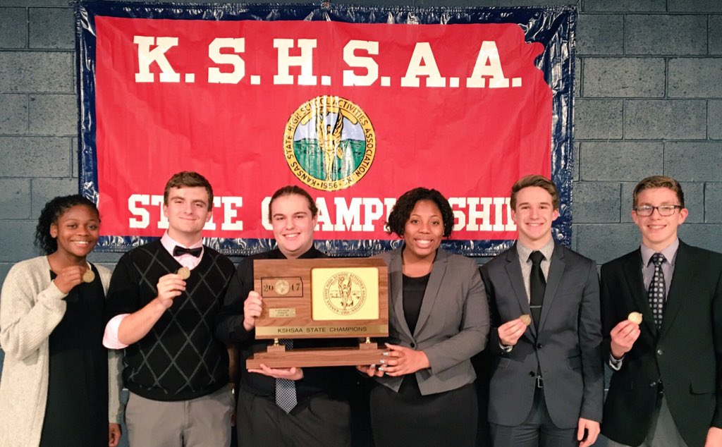 Congratulations to your Kansas State 4 Speaker Debate CHAMPIONS!!!