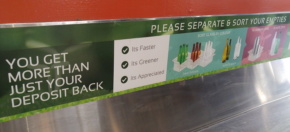 Butlerewhon's tweet image. I guess Ontario's Beer Store chain decided that #itsfaster to not use apostrophes.