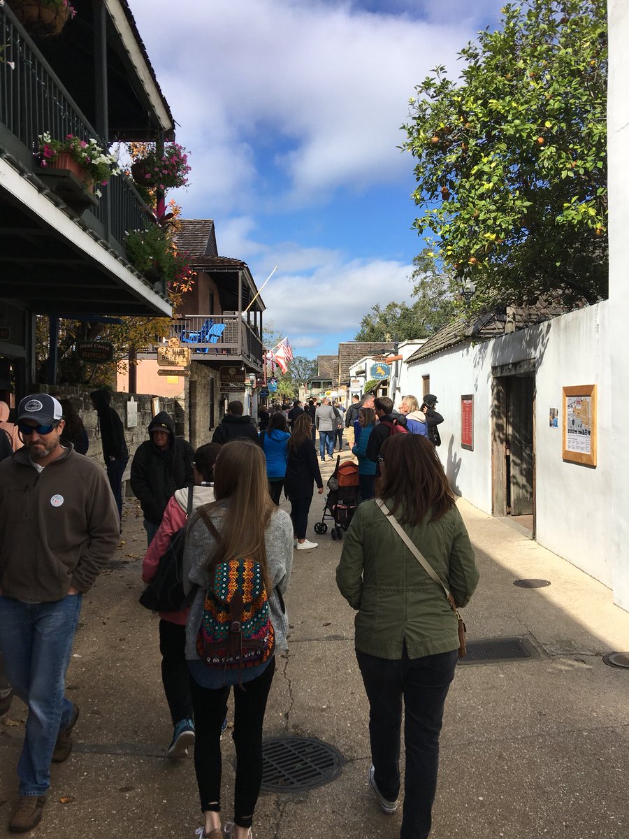 JRPlymale's tweet photo. I’ll take 48 and sunny!!!! Right @megan_p28 ? #StAugustine #januarygetaway #girltime https://t.co/Cd3BZMoUZQ