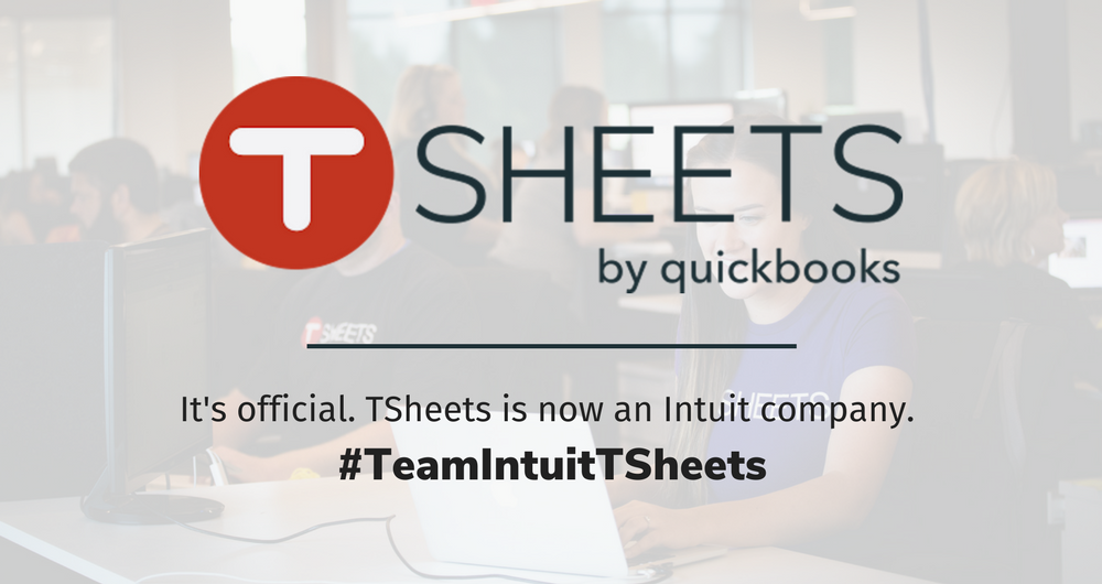 tsheets's tweet photo. #ICYMI: TSheets is officially an Intuit company! Learn what this means for you and your business. → #TeamIntuitTSheets https://t.co/zTfLgHMnAU https://t.co/1Pz94KTJdw