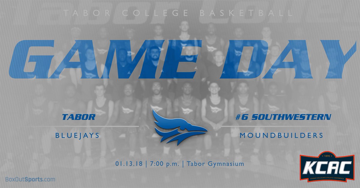 GoTaborBluejays's tweet photo. MBB | @GoTaborBluejays takes on the Southwestern Moundbuilders in KCAC action. #tabormbb https://t.co/EswpEDzJOu