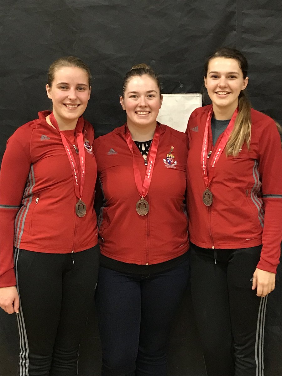 davidhowes27's tweet photo. Great first day at the Carleton Invitational. Gold and bronze for our @RMCPaladins men’s sabre teams and bronze for women’s epee! https://t.co/hoGNxgKCsX