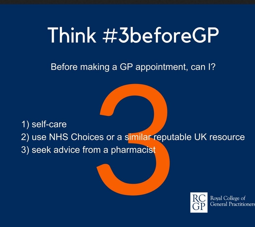 usmaan139's tweet photo. Remember #selfcare and free professional healthcare from your pharmacy &amp; #pharmacist 
#3beforeGP 
#pharmacyhour #garstanghour @KLPharmacy https://t.co/F2scj2y0f3
