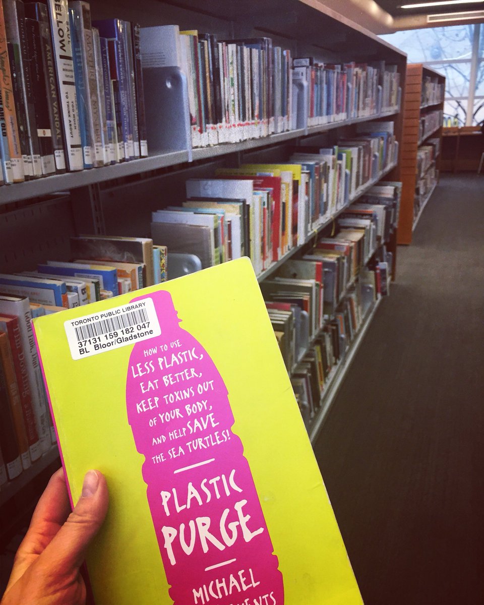 greenupTO's tweet photo. When’s the last time you were in a #library? @torontolibrary #lostinlearning #neverstoplearning #purgeplastic #michaelsanclements https://t.co/Okj0WmCazB