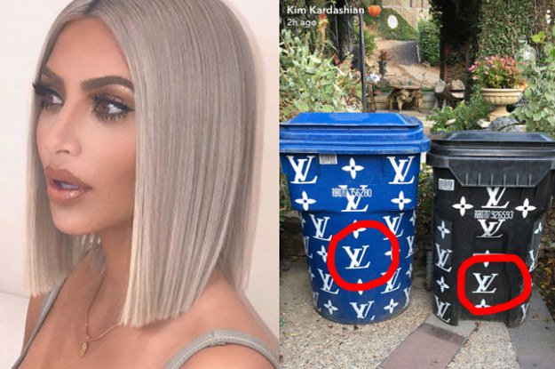 BuzzFeed on X: Kim Kardashian shared a picture of her fancy trash cans and  they'll make you do a double-take    / X
