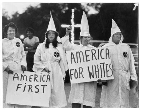 Let’s face it. They’re our neighbors and our co-workers. They’re our friends and our family members. They don’t wear robes. They’re sneakier than that. They dress up their bigotry with khaki pants and a polo — but make no mistake. This is what a Trump supporter really looks like.