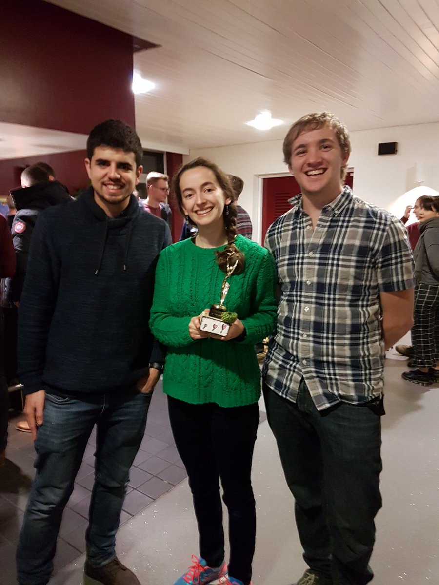 larsostergaard's tweet photo. Congratulations, @sophieaharring1 @mattjstn @rcastellsg and @agauley also known as Sophie, Matt, Roger and Adam who are our GENiuses of December @GEN_ISP_JIC Awarded for their impressive performance in the finals of the #YES17 competition. https://t.co/GEmuiVbeDE