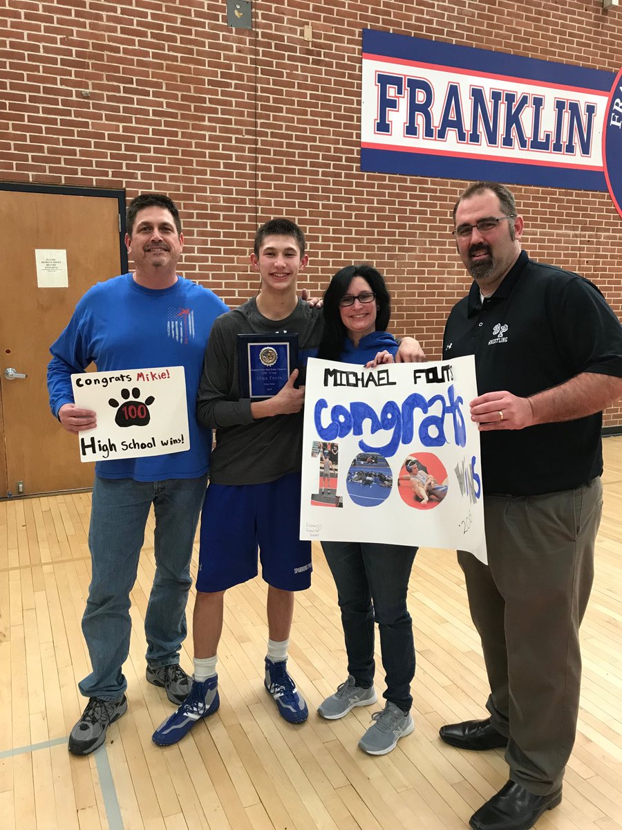 FoutsCheri's tweet photo. Congrats Michael Fouts for your 100 wins https://t.co/AJsrzweLfx