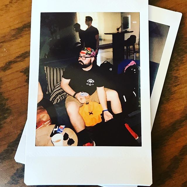 MelodicEx's tweet photo. I’m a “cool dad” 📷: @el_chewpacabra .
.
.
.
#instamatic #polaroid #backwardscap #sleepless #wearesleepless #shorts #whiteknees https://t.co/9RADOwQxnn https://t.co/A1hyiXi3HA