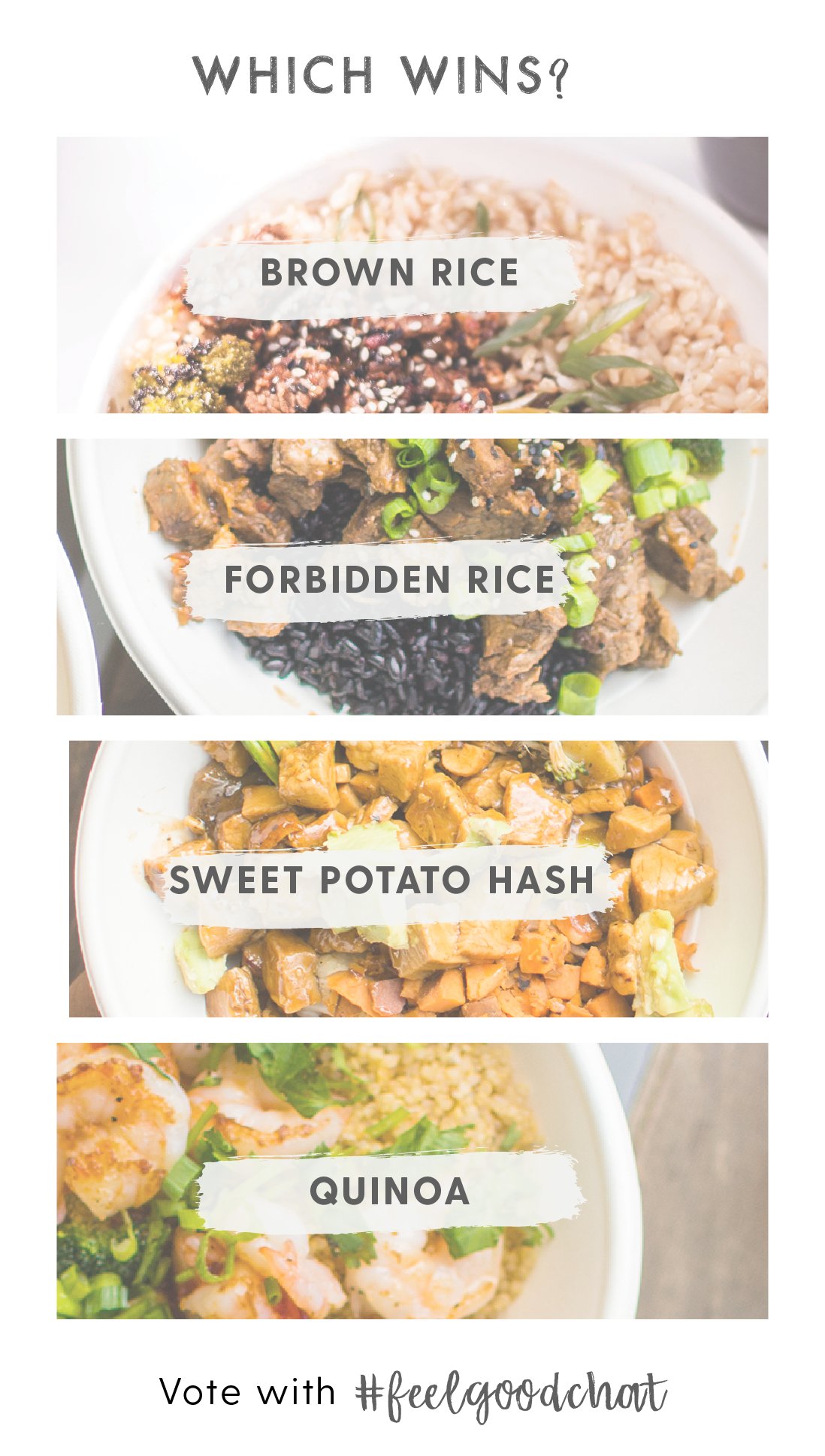 Original on Twitter "Brown Rice, Quinoa, Forbidden Rice OR