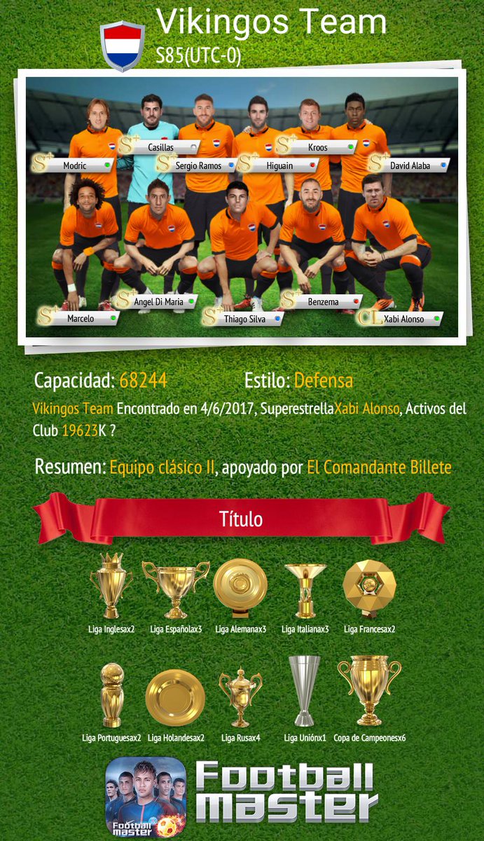 Vikingosteam's tweet photo. Vikingos TeamTitulares https://t.co/xv8z1VuTd6
