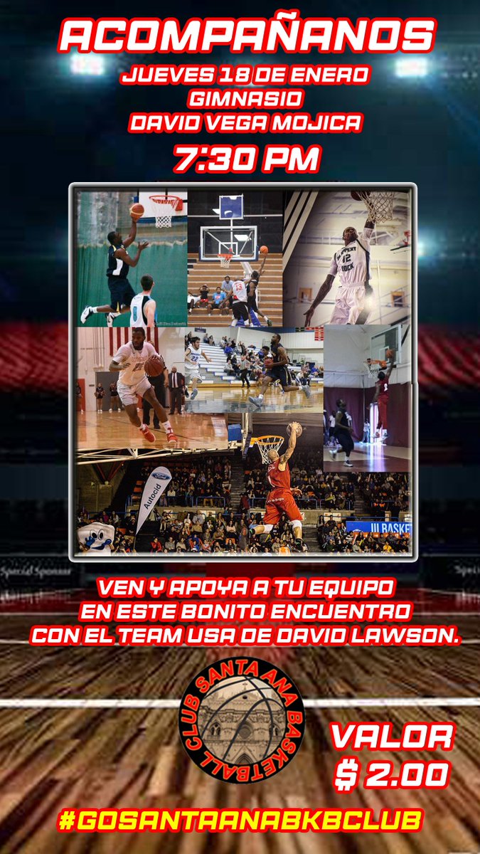#GoSantaAnaBKBClub Acompáñanos ...