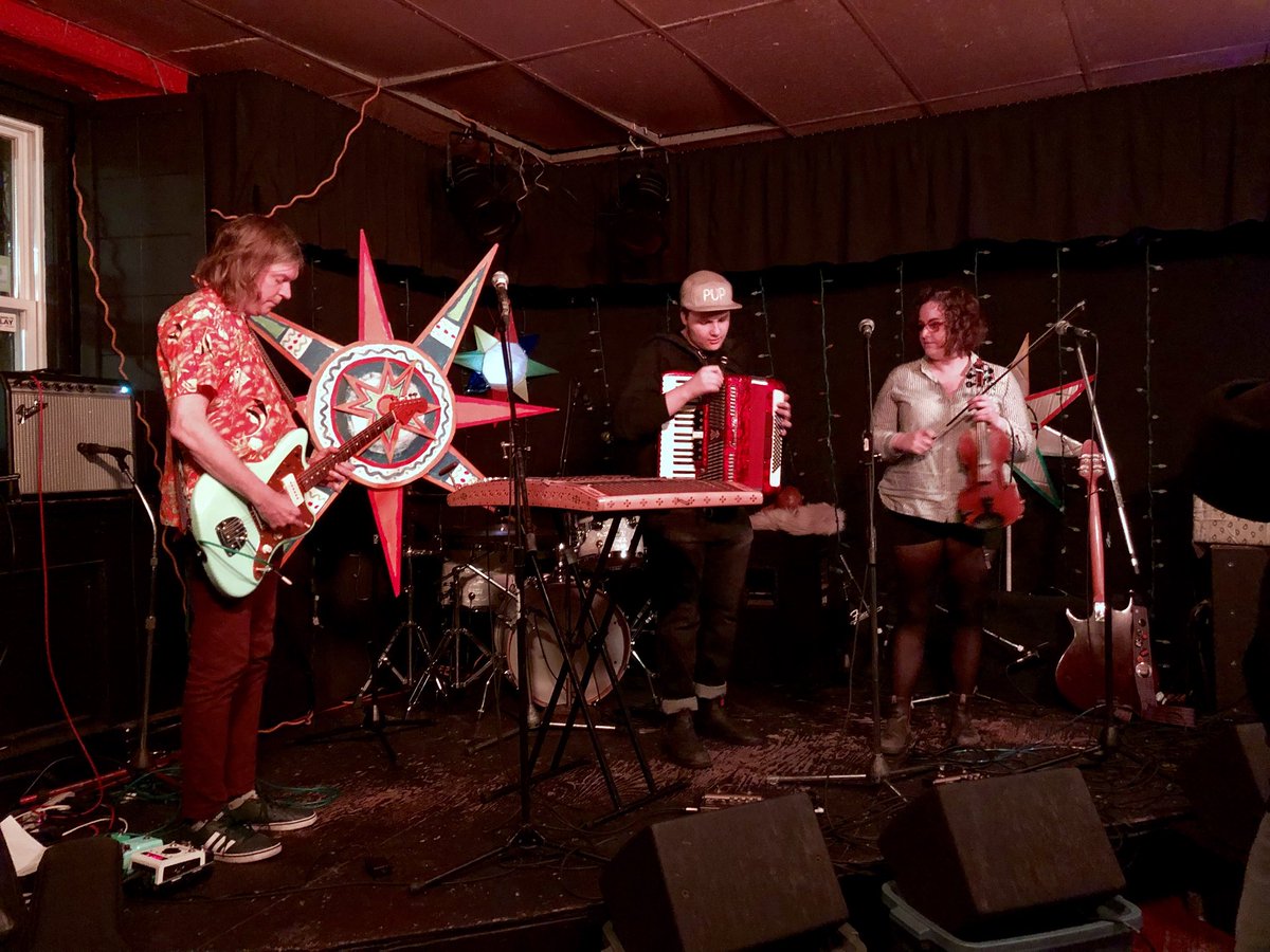 positively4ever's tweet photo. Getting ready for the show #Ukranian #NewYear #ShipPub @NLLiveEvents @_MusicNL_ @CBCWam #Kubasonics @DowntownStJohns @CityofStJohns @Folk_NL https://t.co/RYTsliMICQ