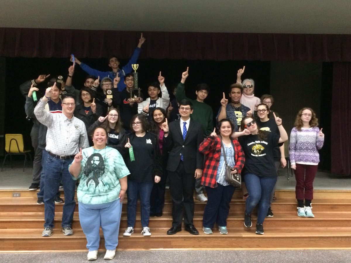 UHSProud's tweet photo. @UILConroe wins UIL Academics Championship at Willis defeating Magnolia by 100 points #chsprideandunity @ConroeHigh @MarkBWeatherly @ConroeLeaders @ConroeCounselor @CISDCandI https://t.co/QtrkALyTj5